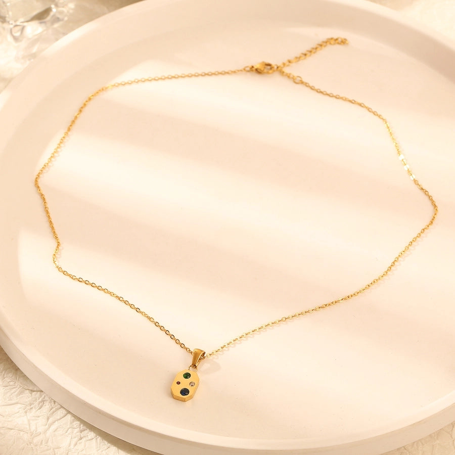 18K Gold Plated Vero Necklace Pendant