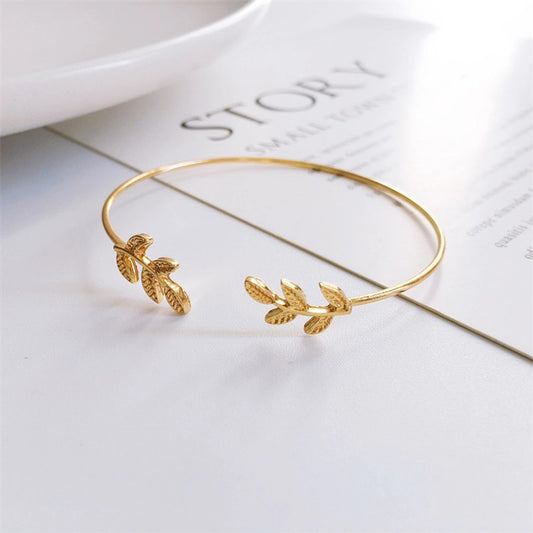 Simple Leaves Bracelet